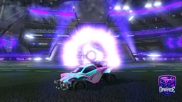 A Rocket League car design from kliests