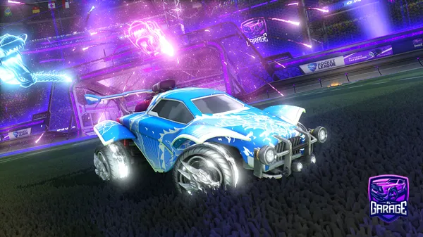 A Rocket League car design from SennB16