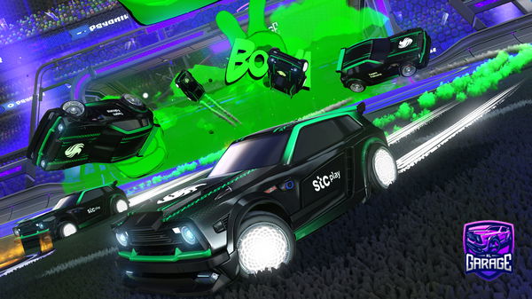 A Rocket League car design from Nerfado