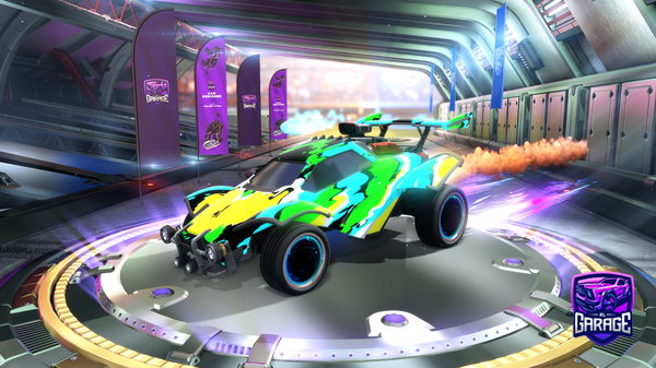 A Rocket League car design from Safiullah490