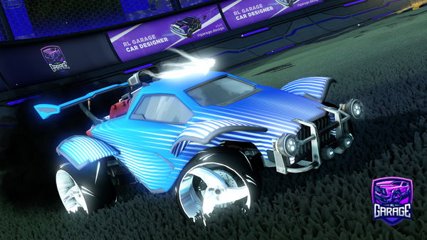 A Rocket League car design from SantyDev