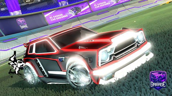 A Rocket League car design from Asilbzdg