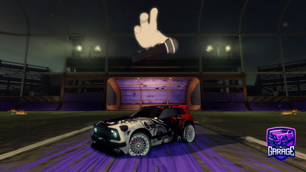 A Rocket League car design from EXOTICBinRL