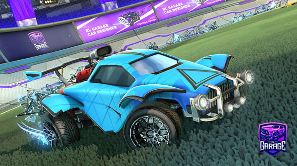 A Rocket League car design from onyXD_