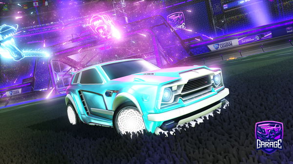 A Rocket League car design from Imsalty