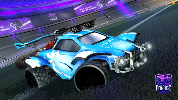 A Rocket League car design from KskeC