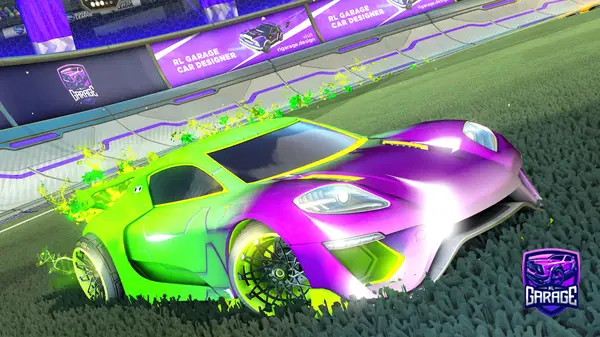A Rocket League car design from Sam-_-