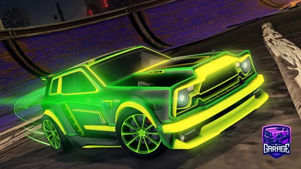 A Rocket League car design from Wrink_34
