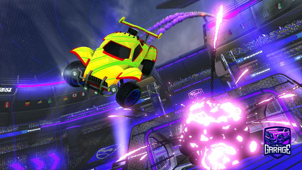 A Rocket League car design from cr1spychipz