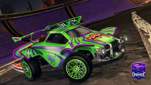 A Rocket League car design from Miss_Rusty