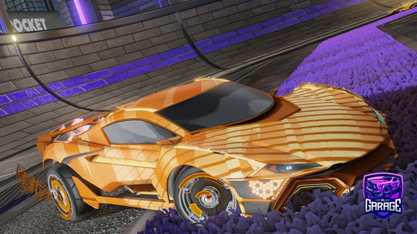 A Rocket League car design from Forgotchair