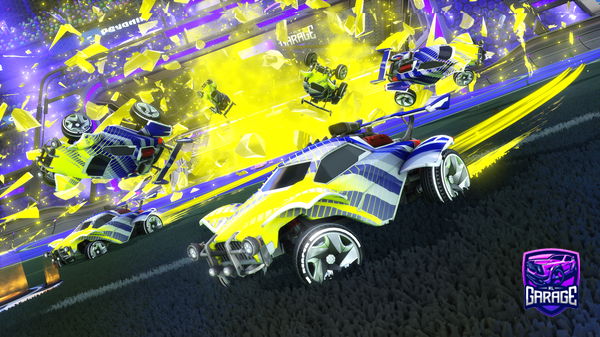 A Rocket League car design from CheesyOregano