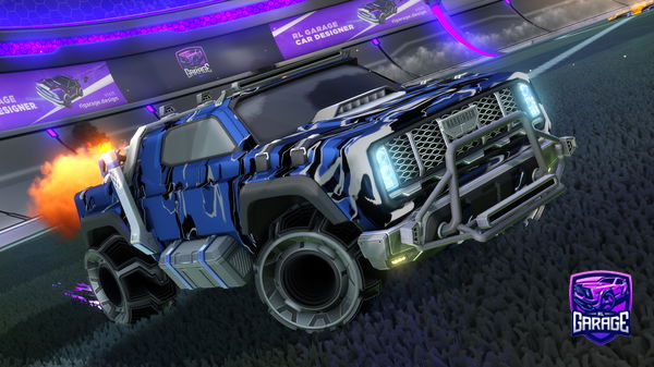 A Rocket League car design from Bespel