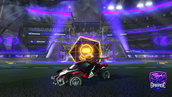 A Rocket League car design from Nemo_o