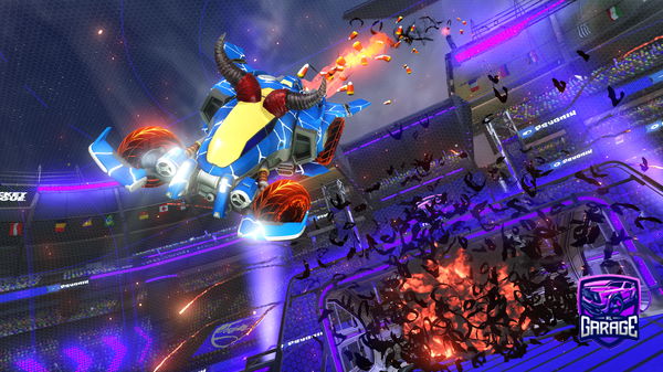 A Rocket League car design from Alpha7747