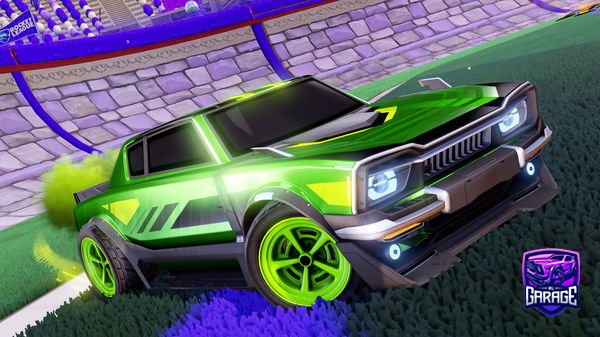 A Rocket League car design from RocketForget