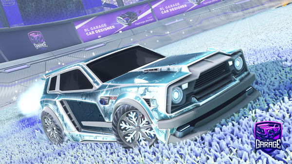 A Rocket League car design from AlanFlatline