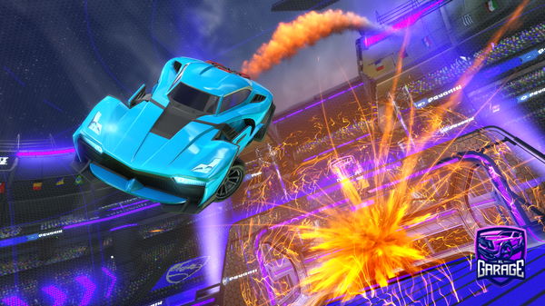 A Rocket League car design from FrenchFryGuy31