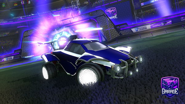 A Rocket League car design from big_boss12345