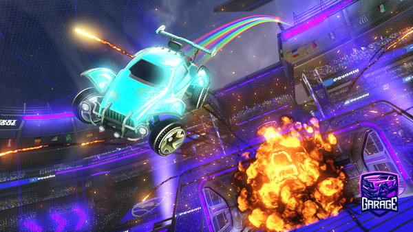A Rocket League car design from bajjk
