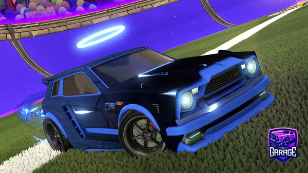 A Rocket League car design from EvanVZ