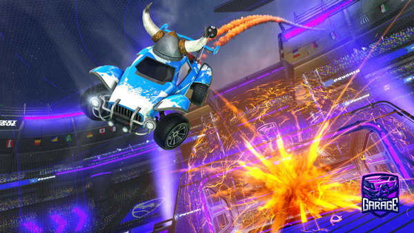 A Rocket League car design from DerWildeAffe