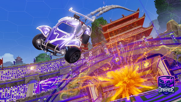 A Rocket League car design from Oxji2
