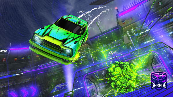 A Rocket League car design from MSereSM