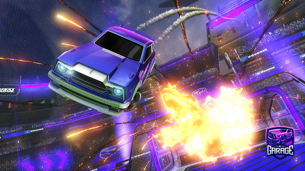 A Rocket League car design from V1B3X