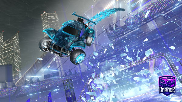 A Rocket League car design from TobyThePig