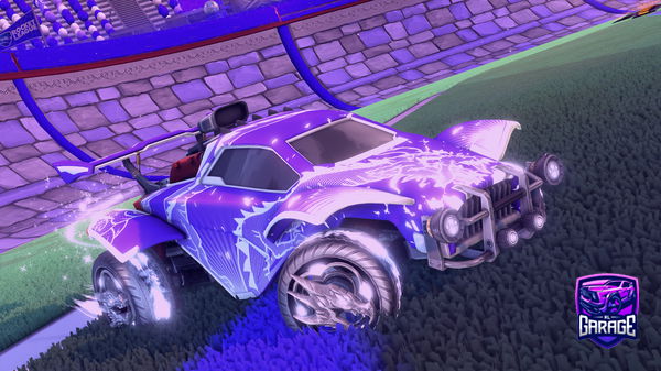 A Rocket League car design from MnrRL