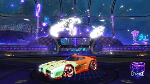 A Rocket League car design from pika1930