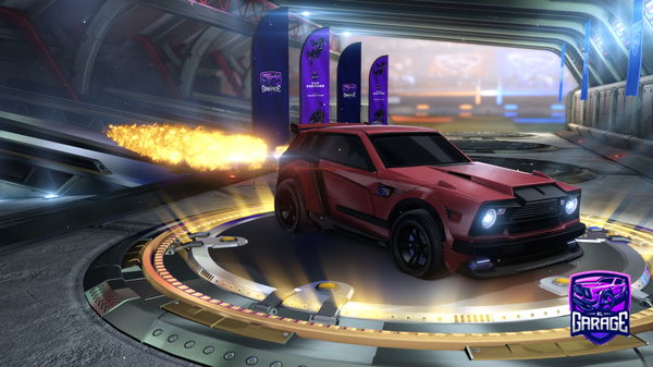 A Rocket League car design from Twitch_MiikaRL