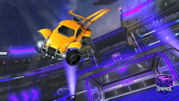 A Rocket League car design from Charzzard1