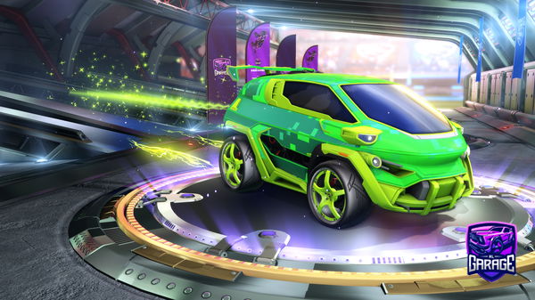 A Rocket League car design from GaboSmrado