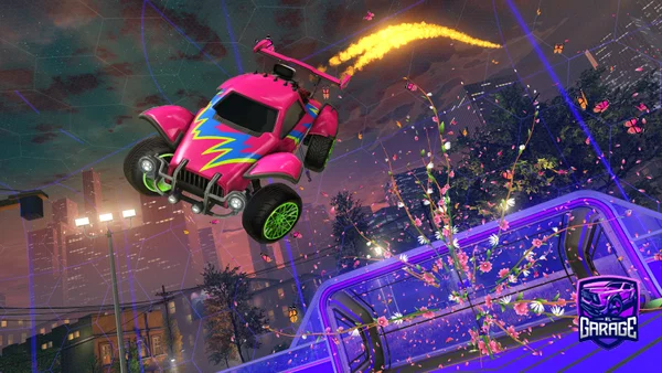 A Rocket League car design from ADHDToad