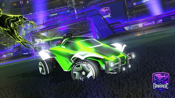 A Rocket League car design from SilverXD