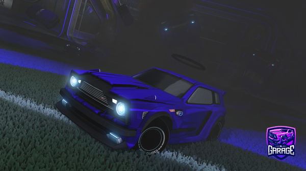 A Rocket League car design from Godzilla1610