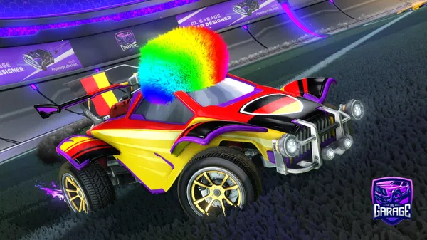 A Rocket League car design from kretecek2