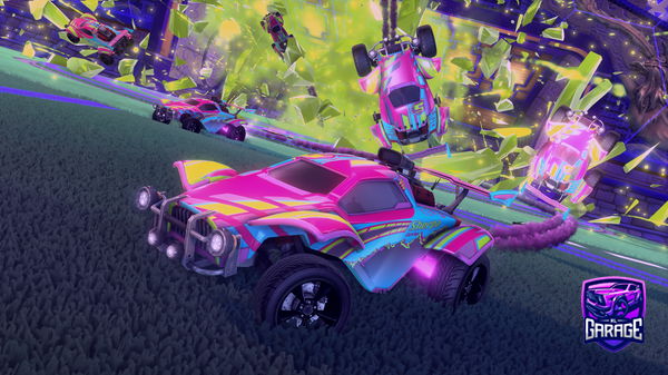 A Rocket League car design from Rdicko