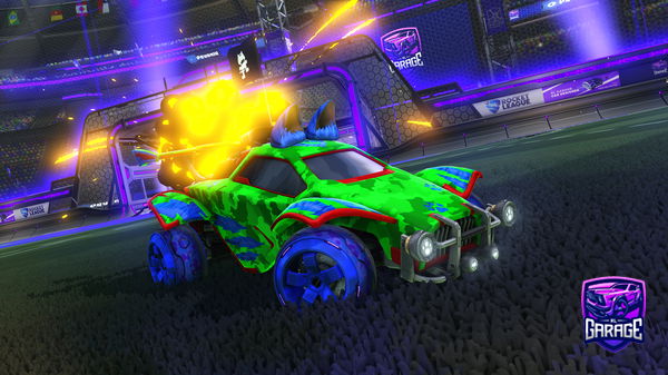A Rocket League car design from pumpkyn-spyce