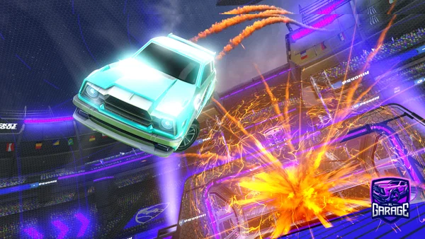 A Rocket League car design from Leonxddddd