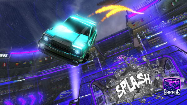 A Rocket League car design from MaZe_Lukas