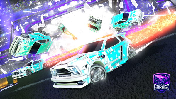 A Rocket League car design from ELITE_ZER01