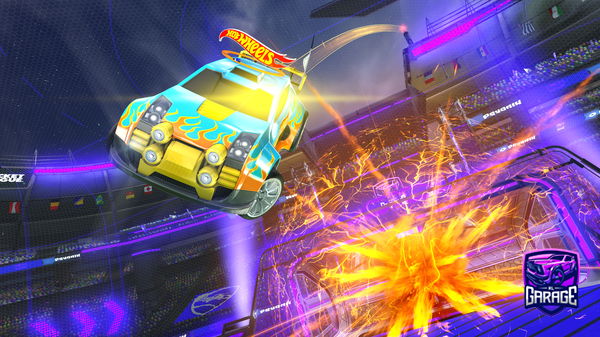 A Rocket League car design from ckubczak