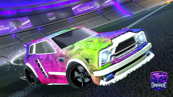 A Rocket League car design from Berneray