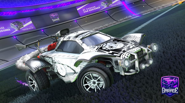 A Rocket League car design from Vxlues