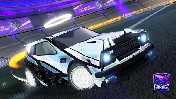 A Rocket League car design from rvdvvdv