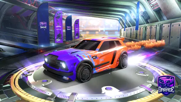 A Rocket League car design from Jaspaay