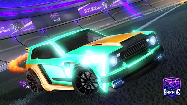 A Rocket League car design from B_Breezy1234